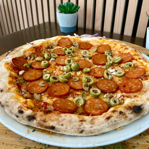Pizza • Chorizo
